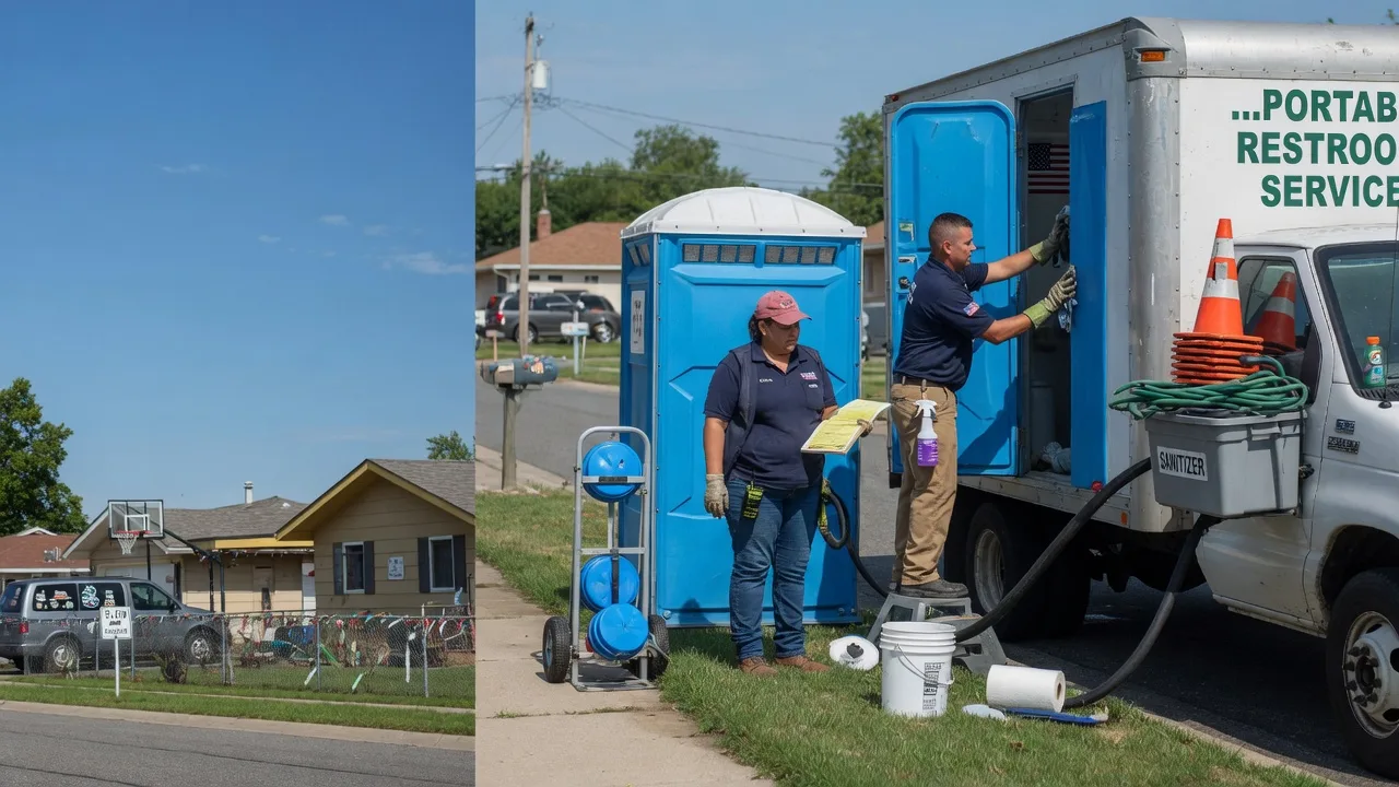 Portable Toilet Rental in San Fernando, CA near me